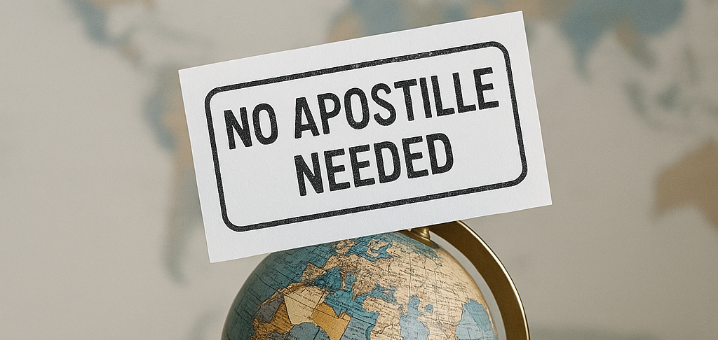 In Which Countries is an Apostille Not Required