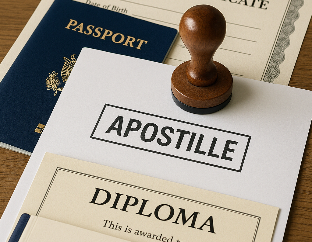 What Documents Need an Apostille