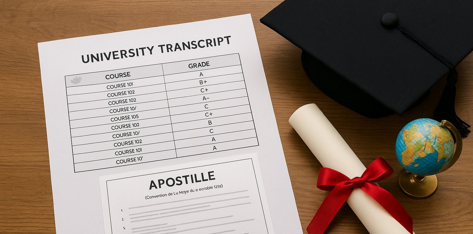 What is an Apostille Transcript?