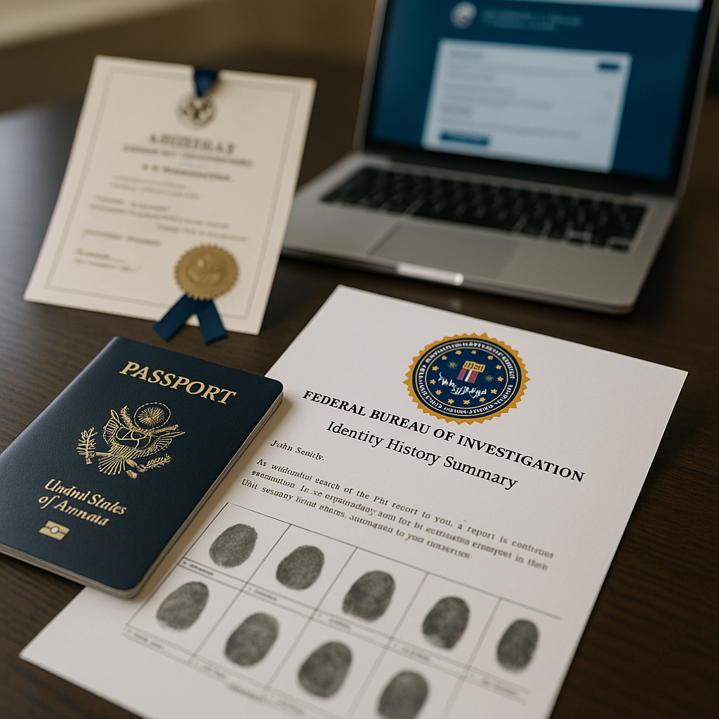 FBI Background Check & Apostille for Immigration