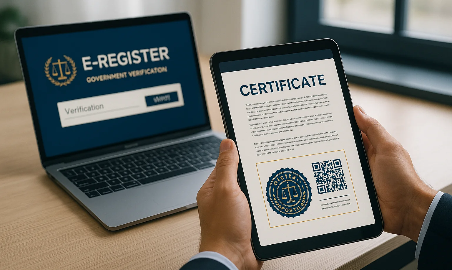 digital apostille certificate on electronic document by EZ Apostille
