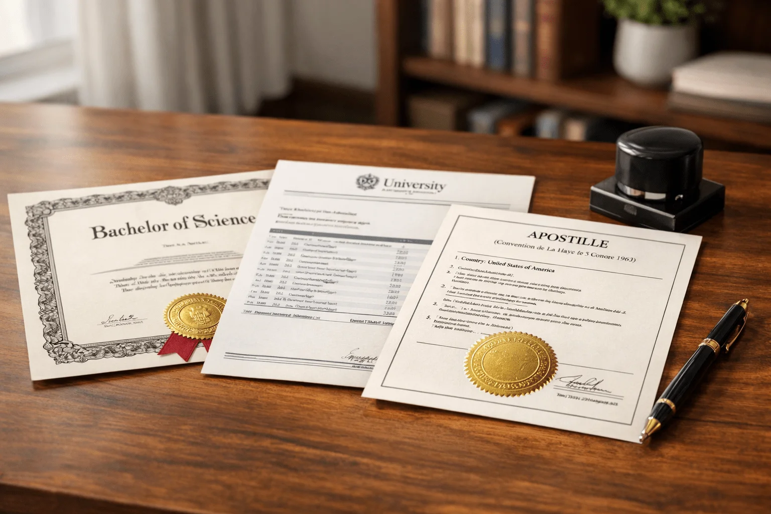 academic records apostille by EZ Apostille