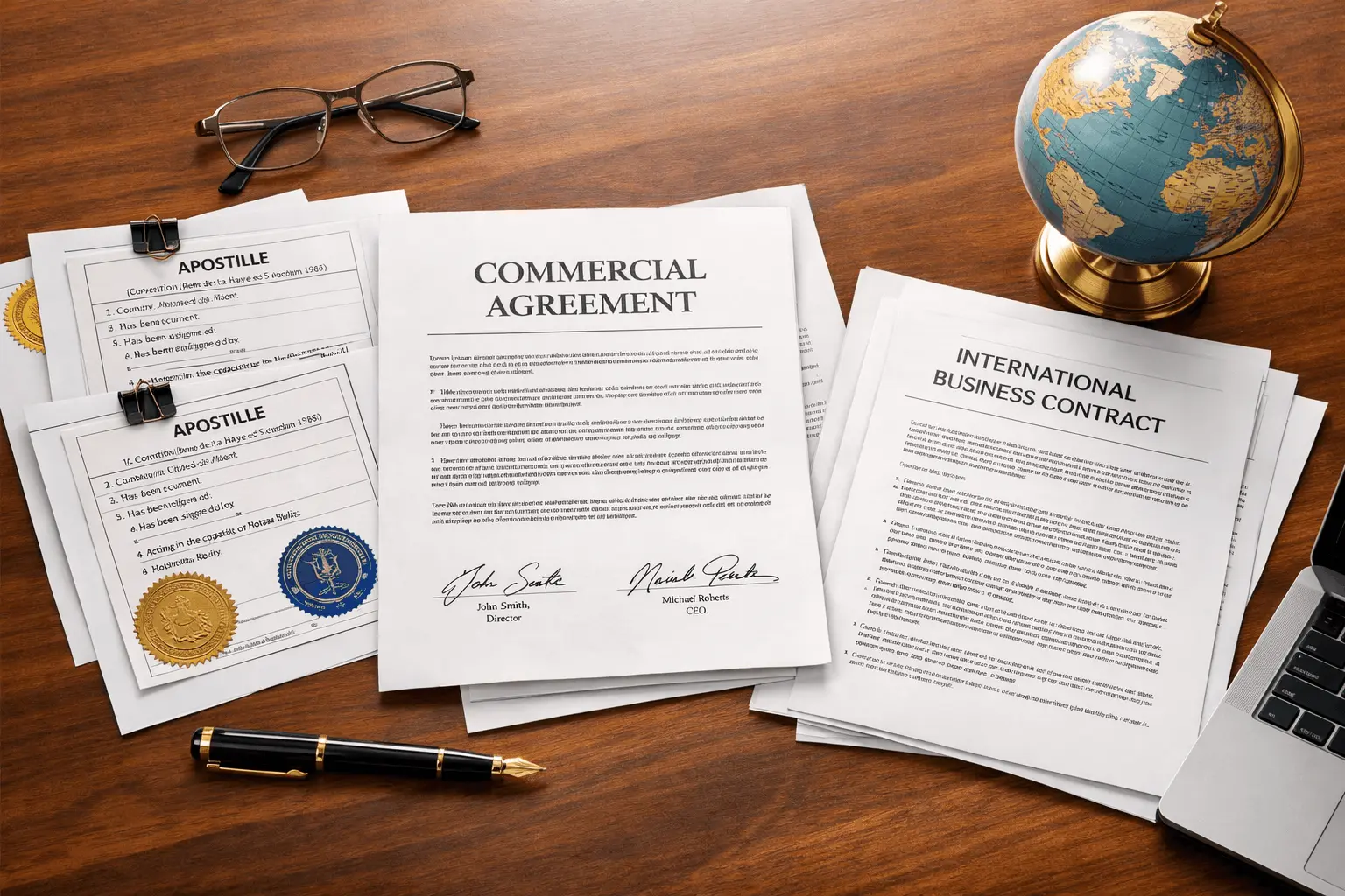 EZ Apostille’s international contract with apostille certification