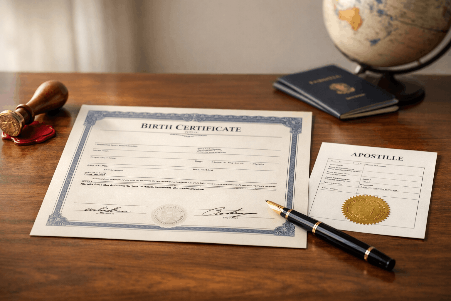 Apostille for a Birth Certificate in Washington State