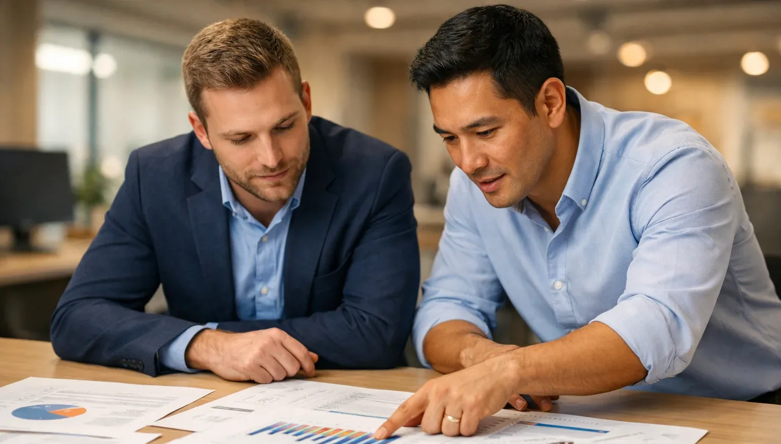 desk with official documents, symbolizing successful completion of FBI background check process for use in Germany