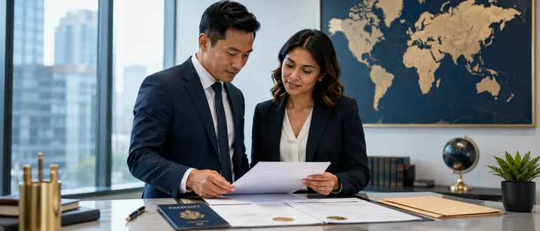 U.S. apostille documents prepared for international mailing from abroad