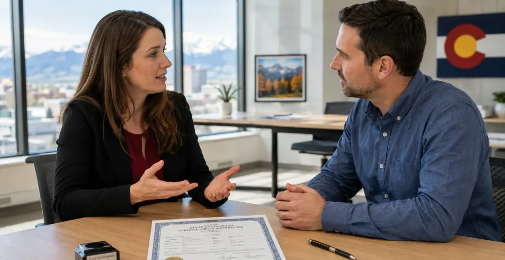 Colorado apostille for your birth certificate by EZ Apostille